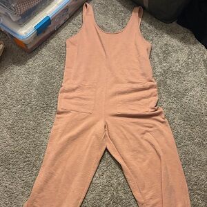 Old Navy Women's Coral Jumpsuit